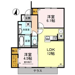 リジエル　グラースの物件間取画像